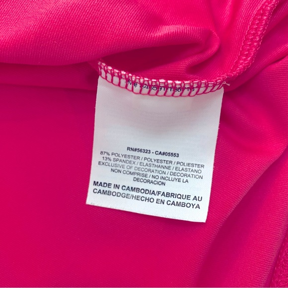 Nike Pink White & Green Dri-Fit Tennis Dress, Size Large - Picture 10 of 11